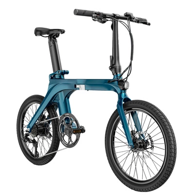 Fiido X Classic Skladací elektrický bicykel - výkon 350 W | batéria 11,6Ah | rýchlosť 15,5 km/h | dojazd 81 míľ | ploché riadidlá