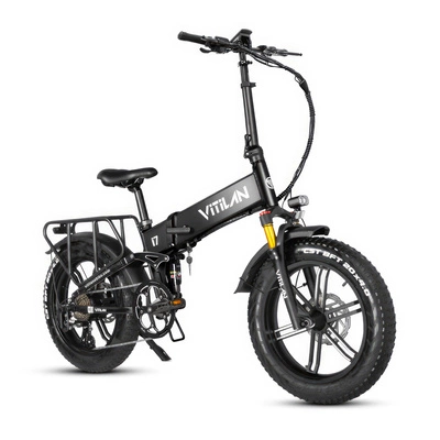 Vitilan I7 Pro 3.0 Skladací elektrický bicykel - výkon 750W | 20Ah batéria | rýchlosť 28mph | dojazd 65mil