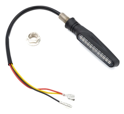 Indikátor modernizovaného brzdového svetla a bieleho svetla Elektrický skúter Ebike