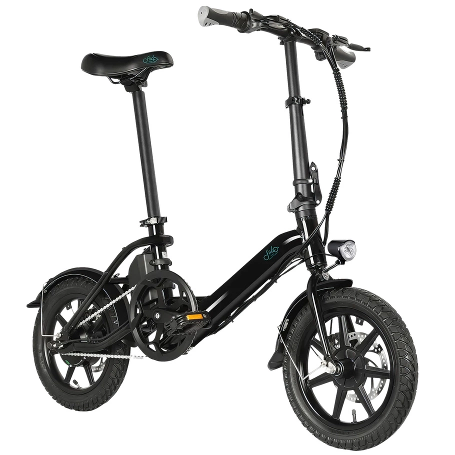 Fiido D3 Pro Mini skladací elektrický bicykel - výkon 250 W | 7,8 Ah batéria | rýchlosť 15,5 km/h | dojazd 37 míľ