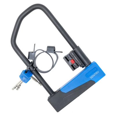 U Lock Oxford Sentry 260 190MM X 110MM D Zámok Secure Ebike Eelektrický skúter SIlver Rating